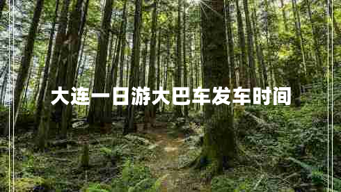大連一日游大巴車(chē)發(fā)車(chē)時(shí)間