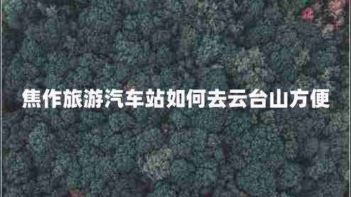 焦作旅游汽車(chē)站如何去云臺山方便