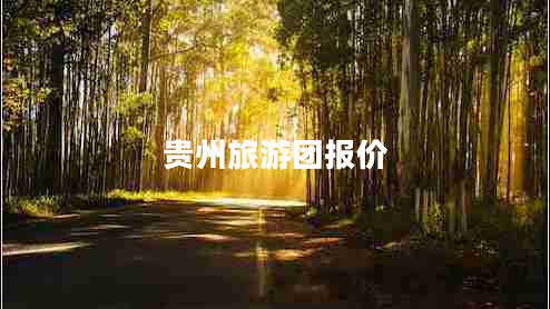 貴州旅游團報價(jià)