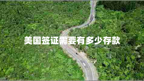 美國簽證需要有多少存款