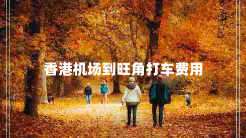 香港機場(chǎng)到旺角打車(chē)費用