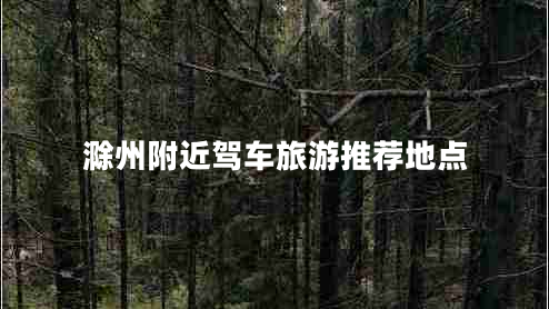 滁州附近駕車(chē)旅游推薦地點(diǎn)