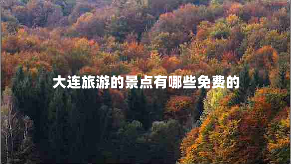 大連旅游的景點(diǎn)有哪些免費的