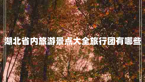 湖北省內旅游景點(diǎn)大全旅行團有哪些