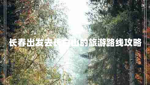 長(zhǎng)春出發(fā)去長(zhǎng)白山的旅游路線攻略