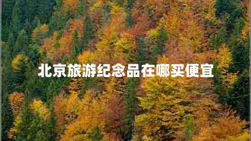 北京旅游紀念品在哪買(mǎi)便宜