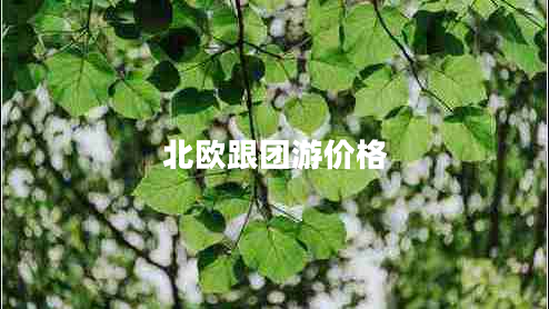 北歐跟團游價(jià)格