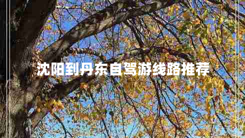 沈陽(yáng)到丹東自駕游線(xiàn)路推薦