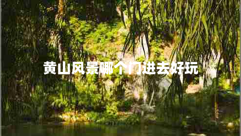 黃山風(fēng)景哪個(gè)門(mén)進(jìn)去好玩