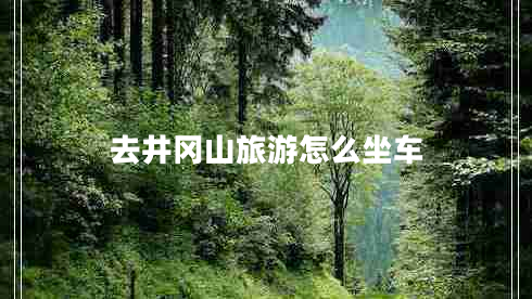 去井岡山旅游怎么坐車(chē)
