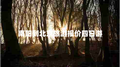 南陽(yáng)到北京旅游報價(jià)四日游