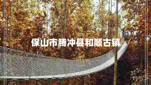 保山市騰沖縣和順古鎮