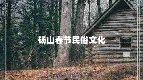 碭山春節民俗文化