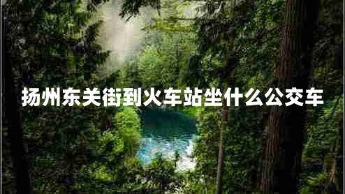 揚州東關(guān)街到火車(chē)站坐什么公交車(chē)