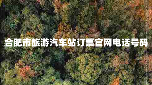 合肥市旅游汽車(chē)站訂票官網(wǎng)電話(huà)號碼
