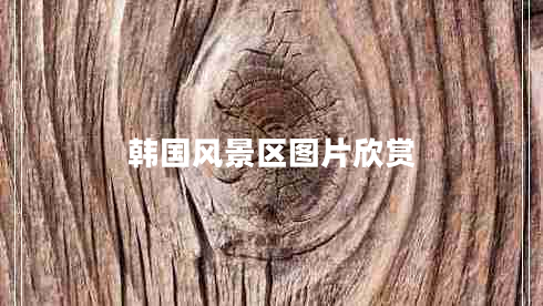 韓國風(fēng)景區圖片欣賞