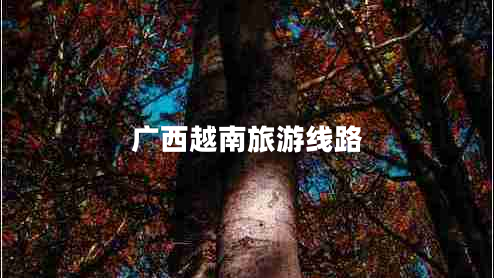 廣西越南旅游線(xiàn)路