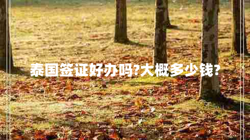 泰國簽證好辦嗎?大概多少錢(qián)?