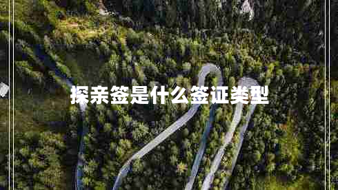 探親簽是什么簽證類(lèi)型