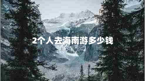 2個(gè)人去海南游多少錢(qián)