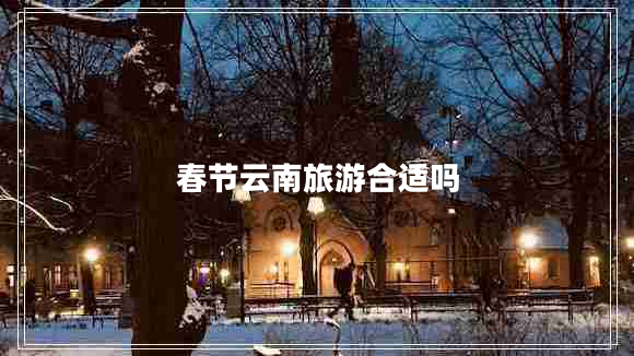 春節云南旅游合適嗎