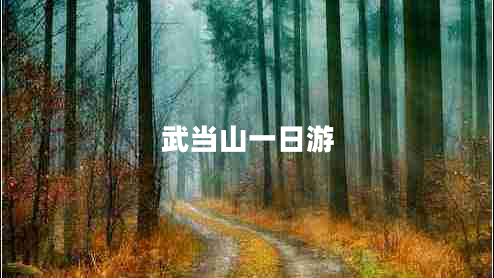 武當山一日游