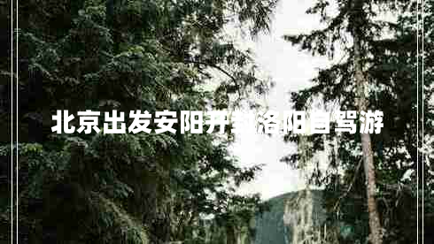北京出發(fā)安陽(yáng)開(kāi)封洛陽(yáng)自駕游