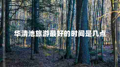 華清池旅游最好的時(shí)間是幾點(diǎn)