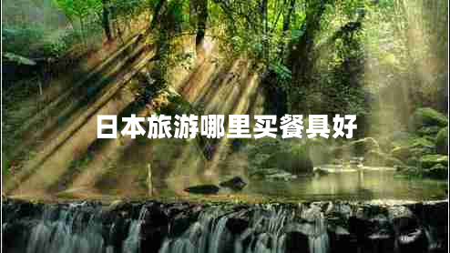 日本旅游哪里買(mǎi)餐具好