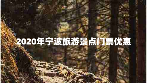 2020年寧波旅游景點(diǎn)門(mén)票優(yōu)惠