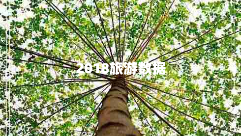 2018旅游數據