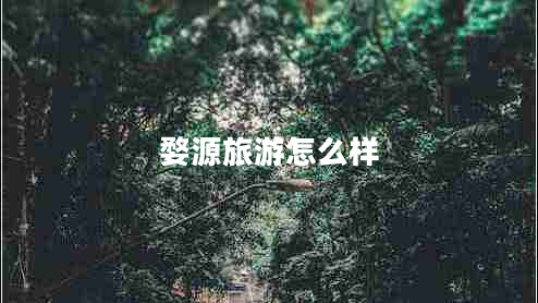婺源旅游怎么樣