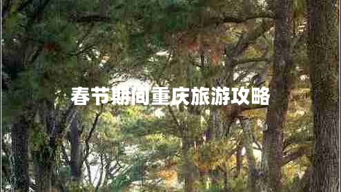 春節期間重慶旅游攻略