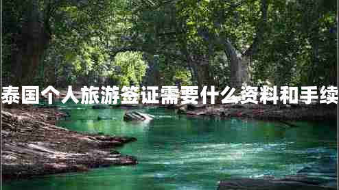 泰國個(gè)人旅游簽證需要什么資料和手續