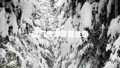 澳門(mén)旅游需要注意