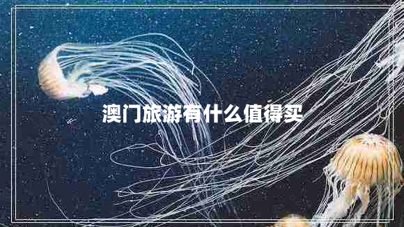 澳門(mén)旅游有什么值得買(mǎi)