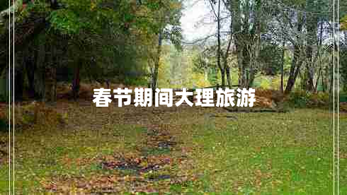春節期間大理旅游
