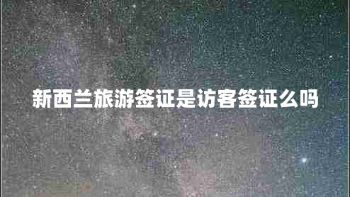 新西蘭旅游簽證是訪(fǎng)客簽證么嗎