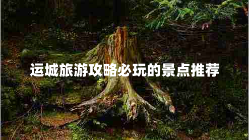 運城旅游攻略必玩的景點(diǎn)推薦