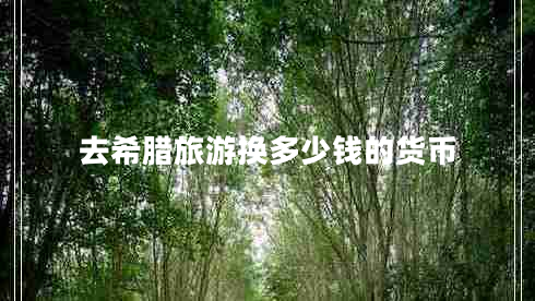 去希臘旅游換多少錢(qián)的貨幣