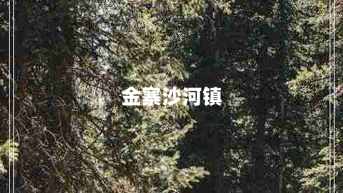 金寨沙河鎮