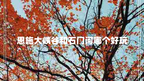 恩施大峽谷和石門(mén)河哪個(gè)好玩