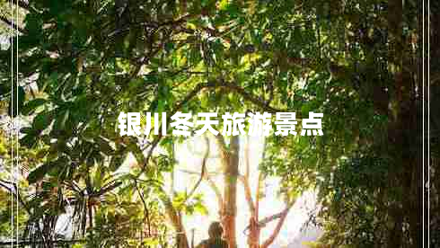 銀川冬天旅游景點(diǎn)