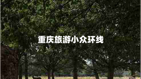 重慶旅游小眾環(huán)線(xiàn)