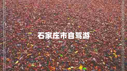 石家莊市自駕游