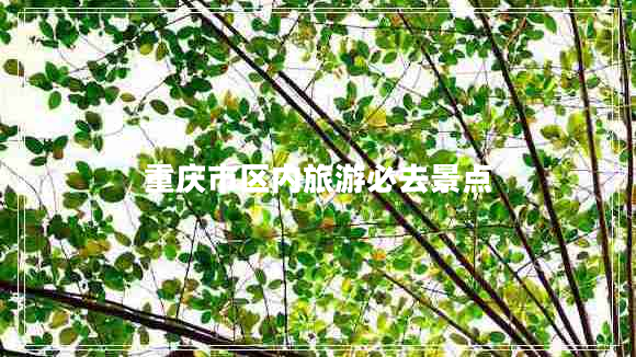 重慶市區內旅游必去景點(diǎn)