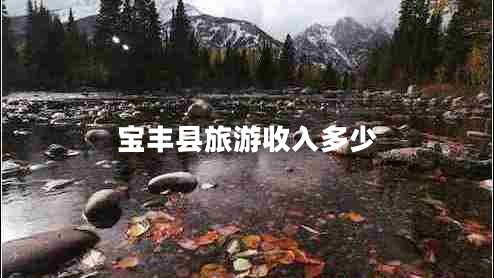 寶豐縣旅游收入多少
