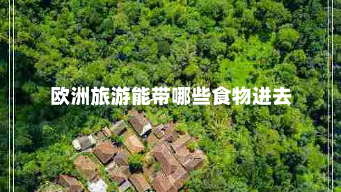 歐洲旅游能帶哪些食物進(jìn)去