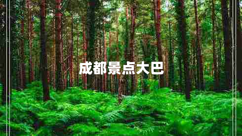 成都景點(diǎn)大巴