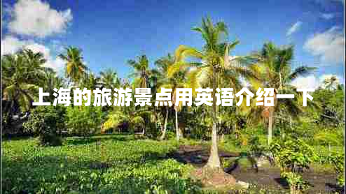 上海的旅游景點(diǎn)用英語(yǔ)介紹一下